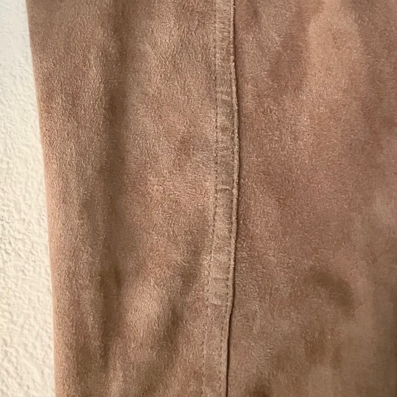 Vintage Armani Collezioni Vera Pelle/Suede Cropped Rushed Top/Jacket - Picture 10 of 12